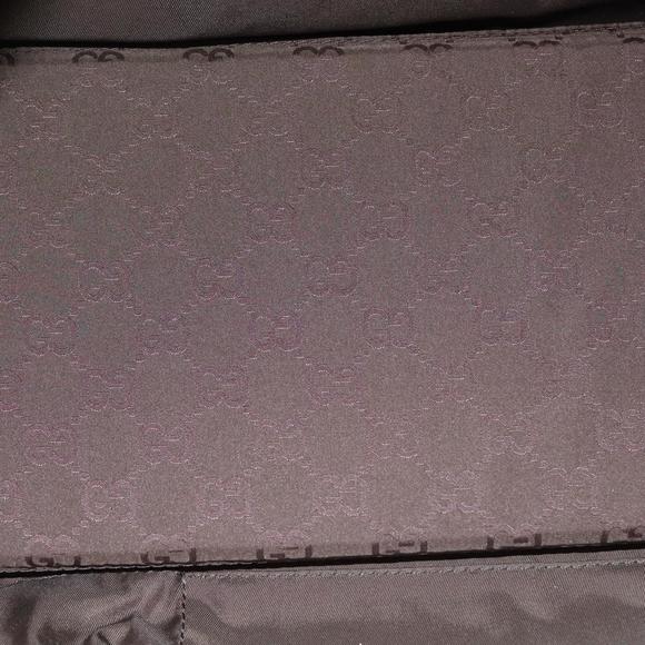 GUCCI GG Canvas Sherry Line Tote Bag Beige Gold 155524 Auth bs28913 - Picture 11 of 16